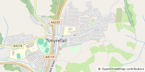 Map of Porth