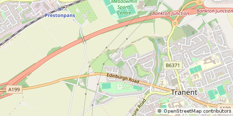 Map of Tranent