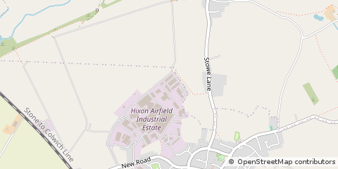 Map of Stafford, Staffordshire