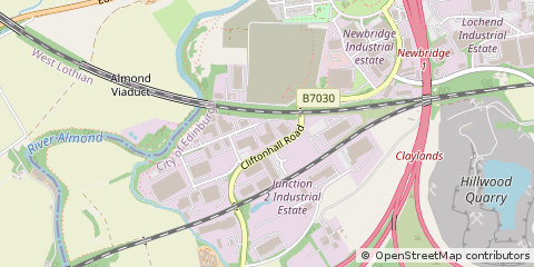 Map of Newbridge