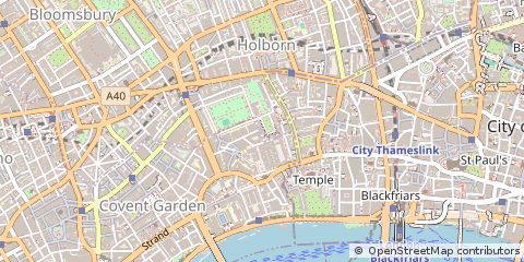 Map of London, Kent