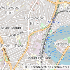 Map of Southampton