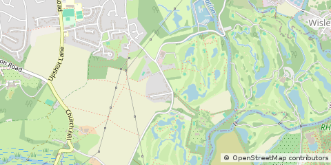 Map of Woking, Surrey