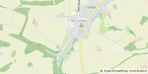 Map of Moreton-in-Marsh