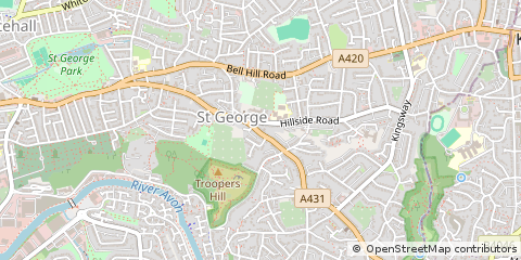 Map of Bristol