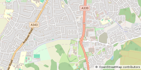 Map of Newbury