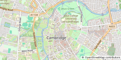 Map of Cambridge