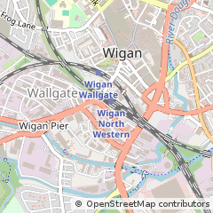 Map of Wigan