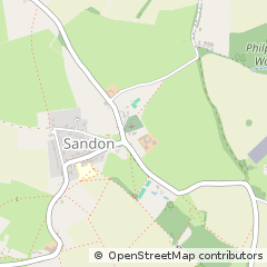 Map of NR. Buntingford, Herts