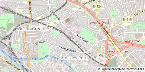 Map of Birmingham