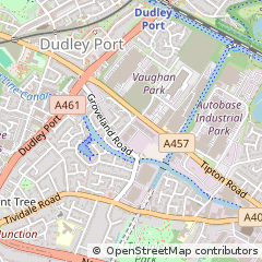 Map of Tipton, West Midlands