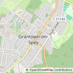 Map of Grantown-on-Spey, Highlnd