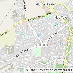 Map of Preston, Lancashire