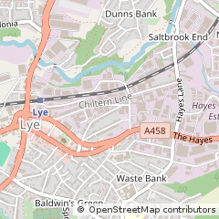 Map of Stourbridge