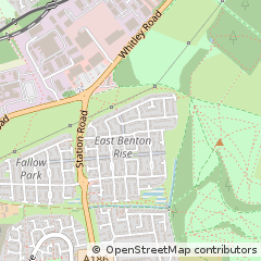 Map of Wallsend