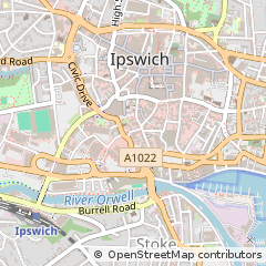 Map of Ipswich