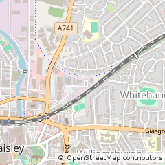 Map of Paisley