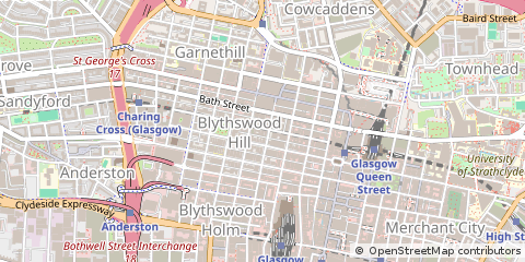 Map of Glasgow