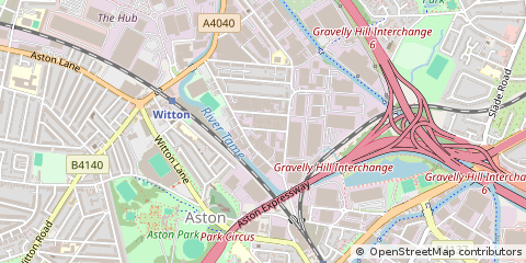 Map of Birmingham