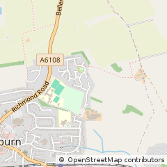 Map of Leyburn, North Yorkshire