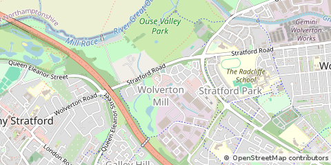 Map of Wolverton Mill