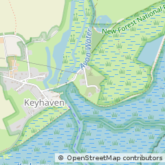 Map of Lymington, Hampshire