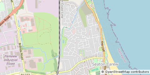 Map of Hartlepool