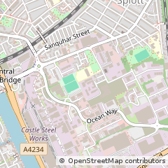 Map of Cardiff