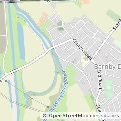Map of Doncaster, South Yorkshire