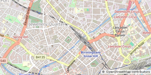 Map of Birmingham