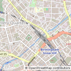 Map of Birmingham