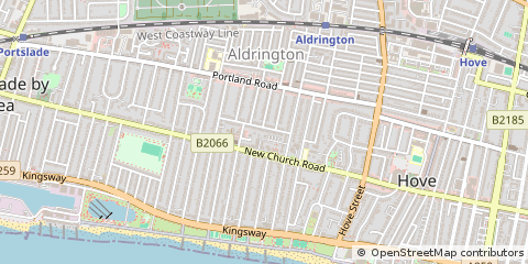 Map of Hove