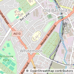 Map of Nottingham