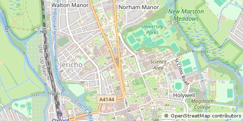 Map of Oxford