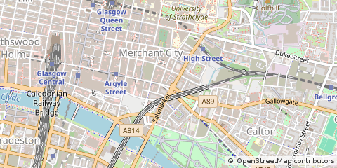 Map of Glasgow