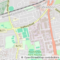 Map of Croydon