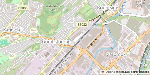 Map of Sheffield