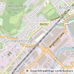 Map of Sheffield