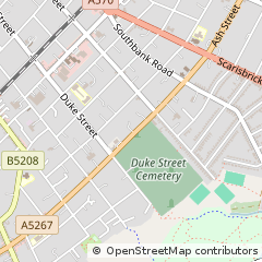 Map of Southport