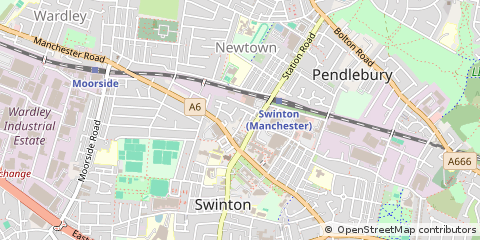 Map of Manchester