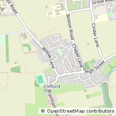 Map of Wetherby, West Yorkshire