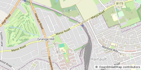 Map of Chigwell