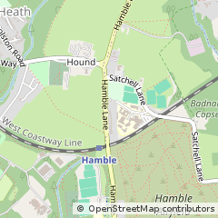 Map of Southampton, Hampshire