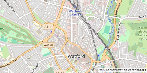 Map of Watford