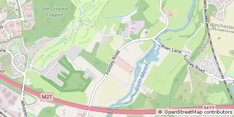 Map of Fareham, Hampshire