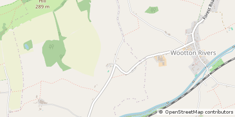 Map of Marlborough, Wiltshire