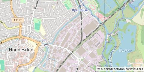 Map of Hertfordshire