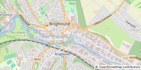 Map of Brighouse