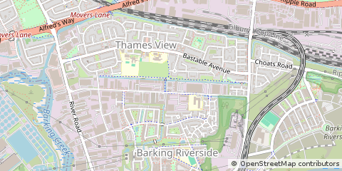 Map of 27 Thames Road, Barking Essex