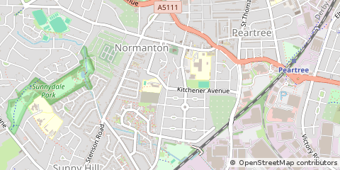 Map of Derby